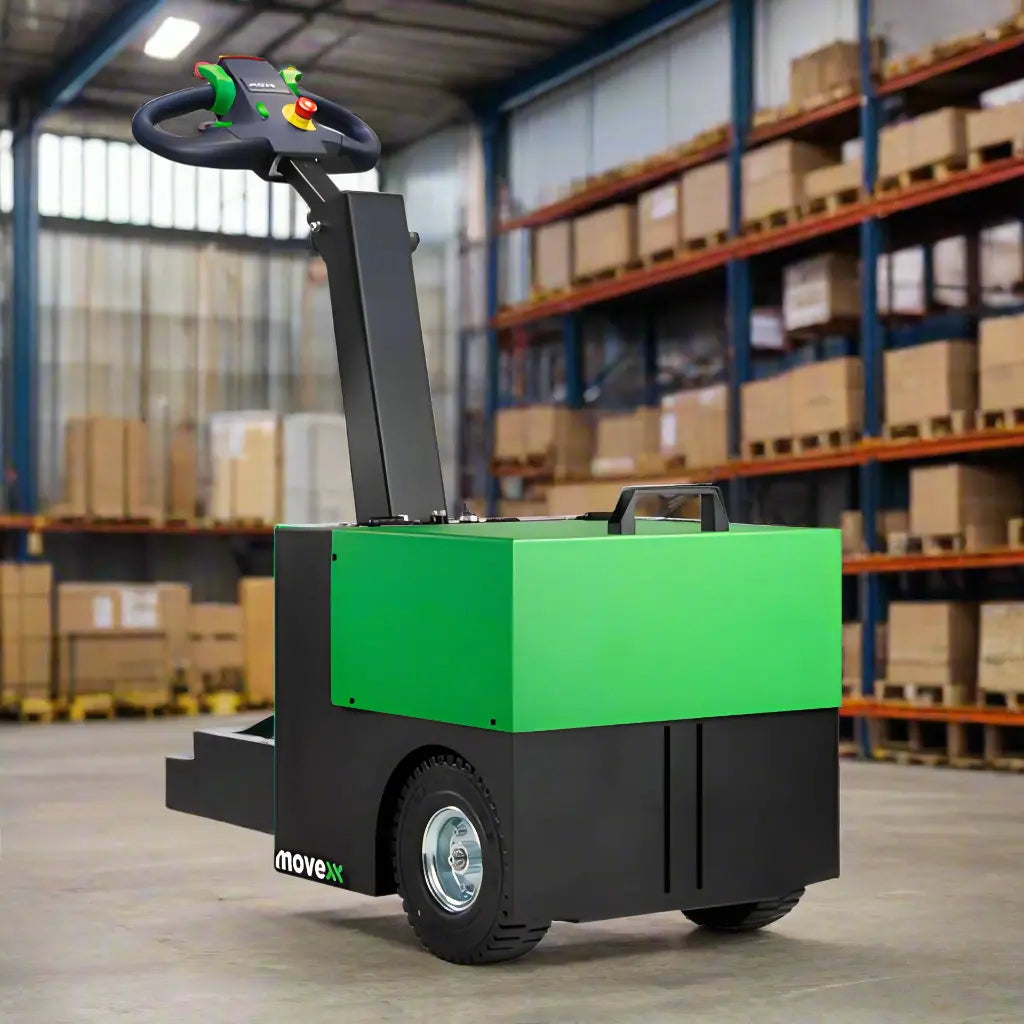 Movexx TT2500-S-Push | Lithium Smart Electric Tug with 2500 Kg Pull Capacity - Vovlift