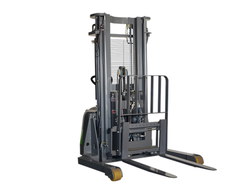 EKKO ER15-189Li electric pallet stacker with metal frame and fork lift for warehouse use