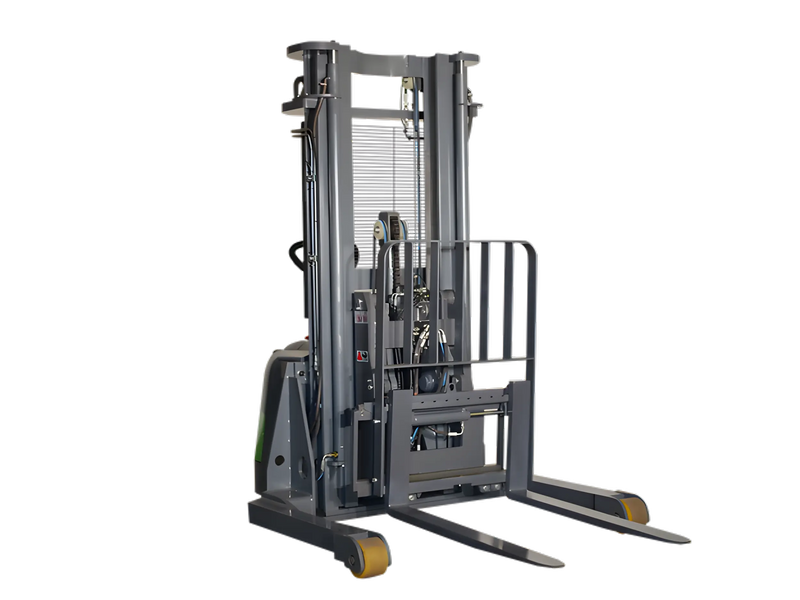 EKKO ER15-189Li electric pallet stacker with metal frame and fork lift for warehouse use