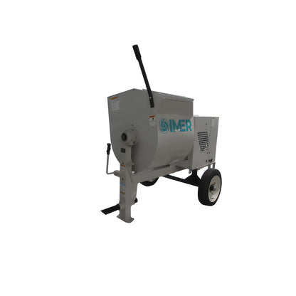 IMER HSM 8-1130082 | Horizontal Shaft Mortar Mixer | 8 cu ft Steel Drum