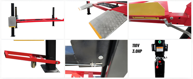 Katool 4H950 9,500lbs Heavy Duty 4 Post Parking Car lift Katool