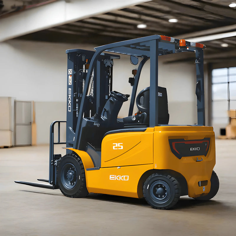 EKKO EK25GB 4 Wheel Electric Forklift, 5000 lbs Cap., 189" Lift Ht EKKO