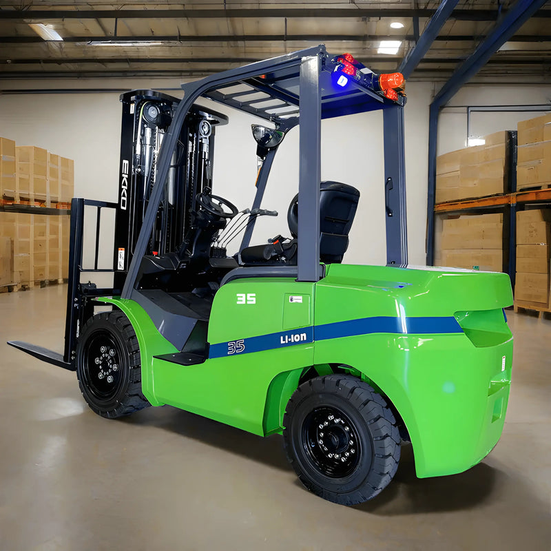 EKKO EK30GT-Li Lithium Powered Forklift, 6000 lbs Cap., 185" Lift Ht EKKO