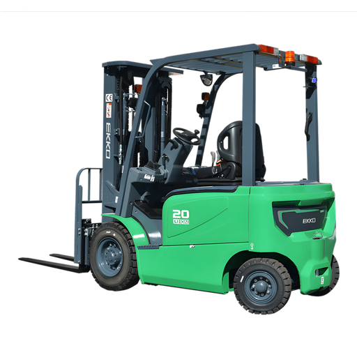 EKKO EK20G-LI 4 Wheel Electric Forklift, 4500 lbs Cap., 189" Lift Ht EKKO