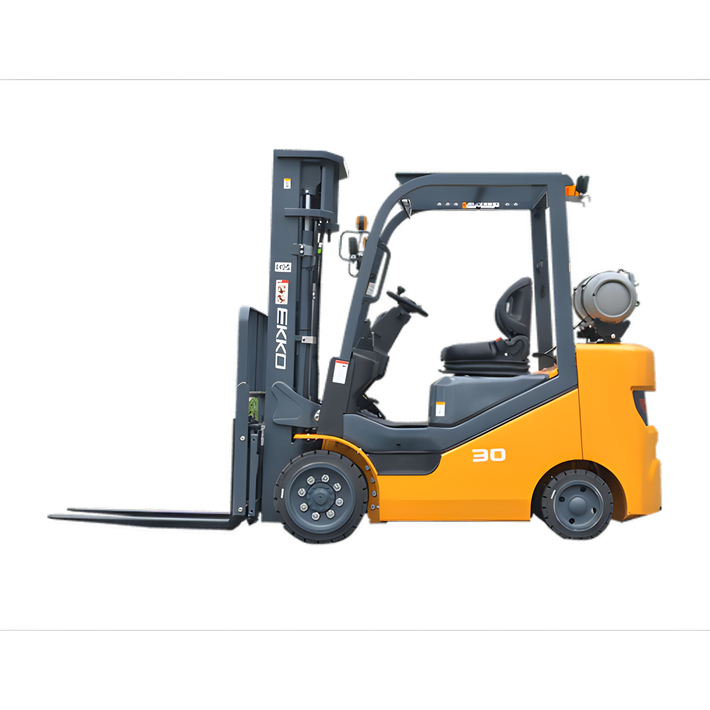EKKO EK30SLP Forklift with Pattern Cushion (LPG) 6000 lbs