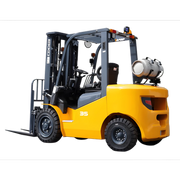 EKKO EK35LP Pneumatic Forklift (LPG) 7000 lbs cap, 189" Lift Height EKKO