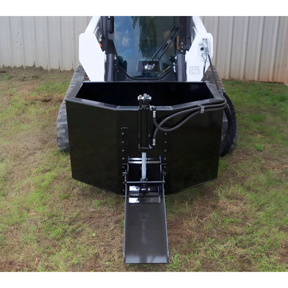 Loflin Fabrication Skid Steer Hydraulic Concrete Bucket