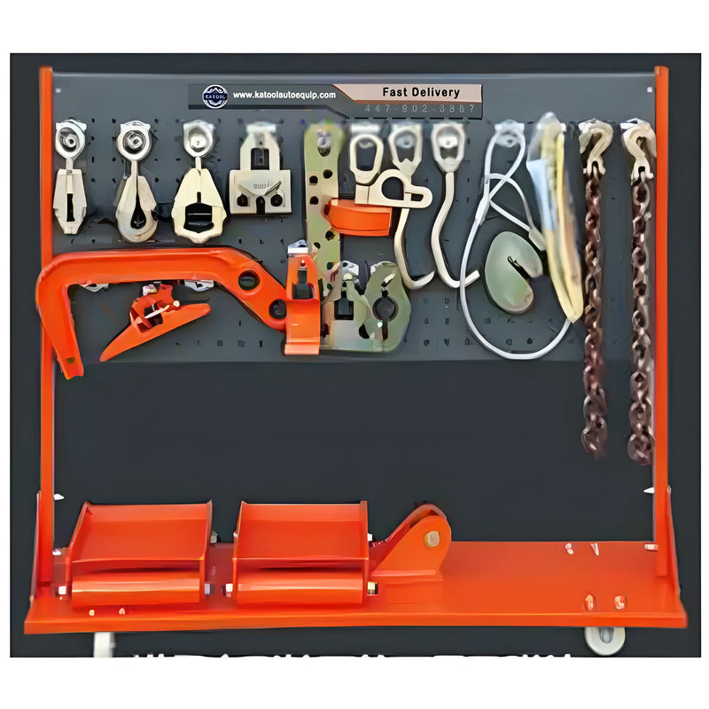Katool Auto Body Frame Machine Tool Set with Various Accessories for Vehicle Repair