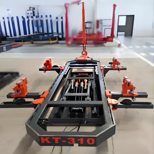 Katool Auto Body Frame Machine KT-310 with adjustable clamps for precise vehicle alignment