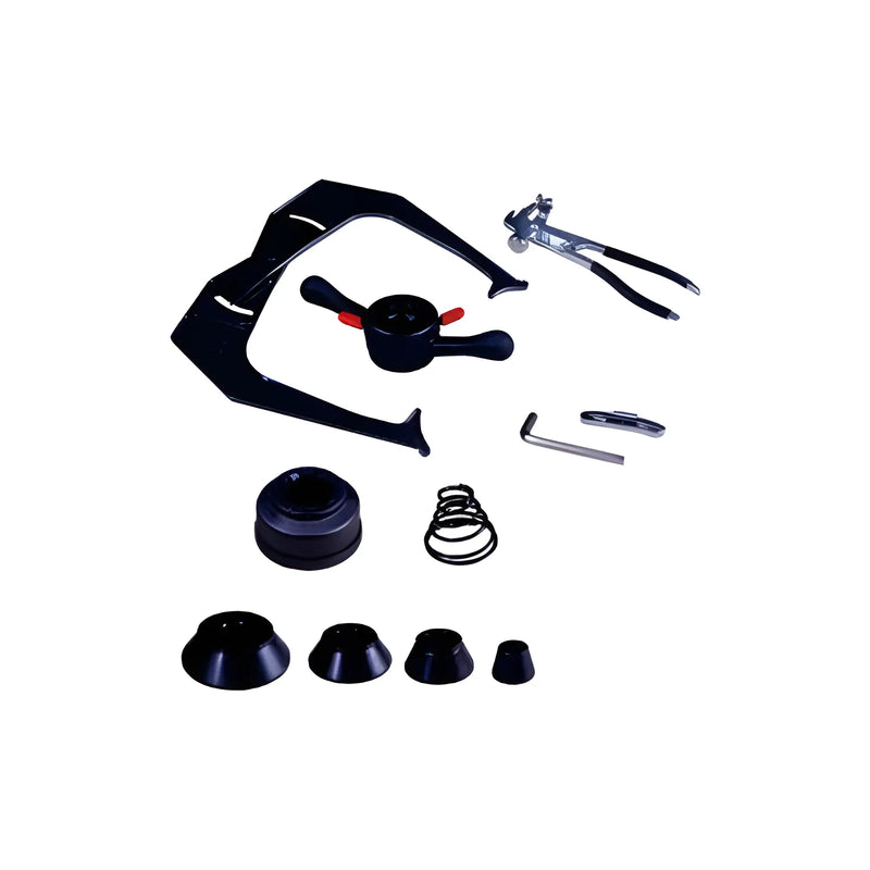 Katool Combo Tire Changer Tool Set with Bead Breaker, Tire Lever, and Various Adapters
