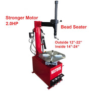 Katool Combo Tire Changer Wheel Balancer with 2.0HP Motor and Bead Seater for various tire sizes