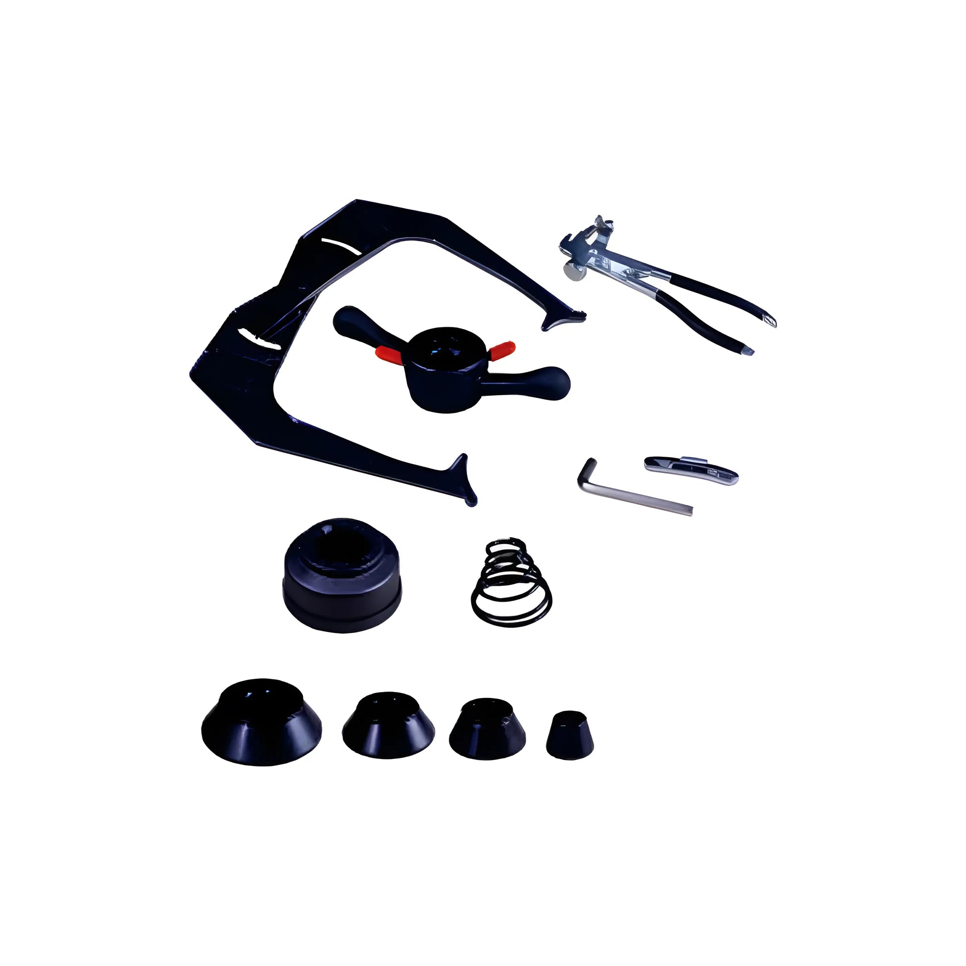 Katool Combo Tire Changer and Wheel Balancer Tool Set with Multiple Accessories for Efficient Tire Maintenance