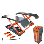 Katool Electric Scissor Lift with Dual Platforms for Efficient Vehicle Maintenance and Repair