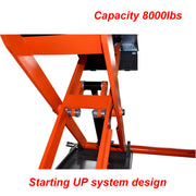 Katool Pneumatic Scissor Lift with 8000lbs capacity and innovative starting UP system design
