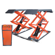 Katool Scissor Lift with Dual Hydraulic Lifts and Control Panel for Vehicle Maintenance