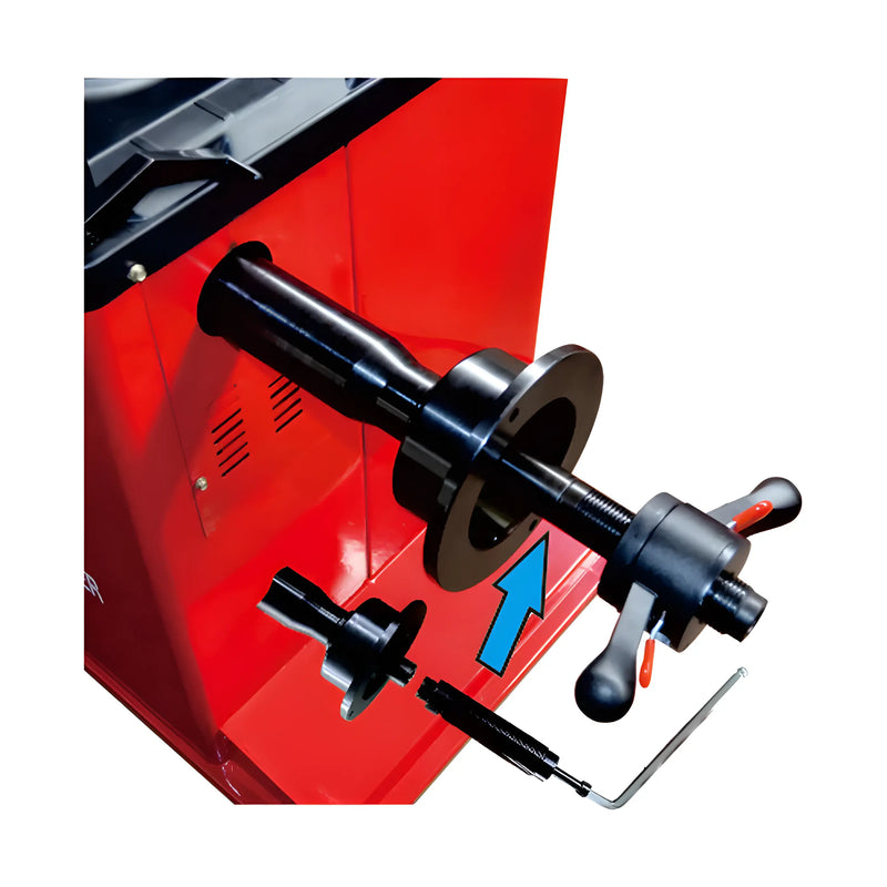 Katool Tire Changer and Wheel Balancer Combo with adjustable clamps and user-friendly design