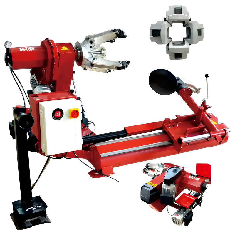Katool Tire Changer Heavy Duty Truck with robust design and tire removal accessories for efficient operation