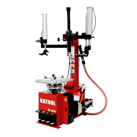 Katool Tire Changer KT-T30 with hydraulic arms for efficient tire installation and removal