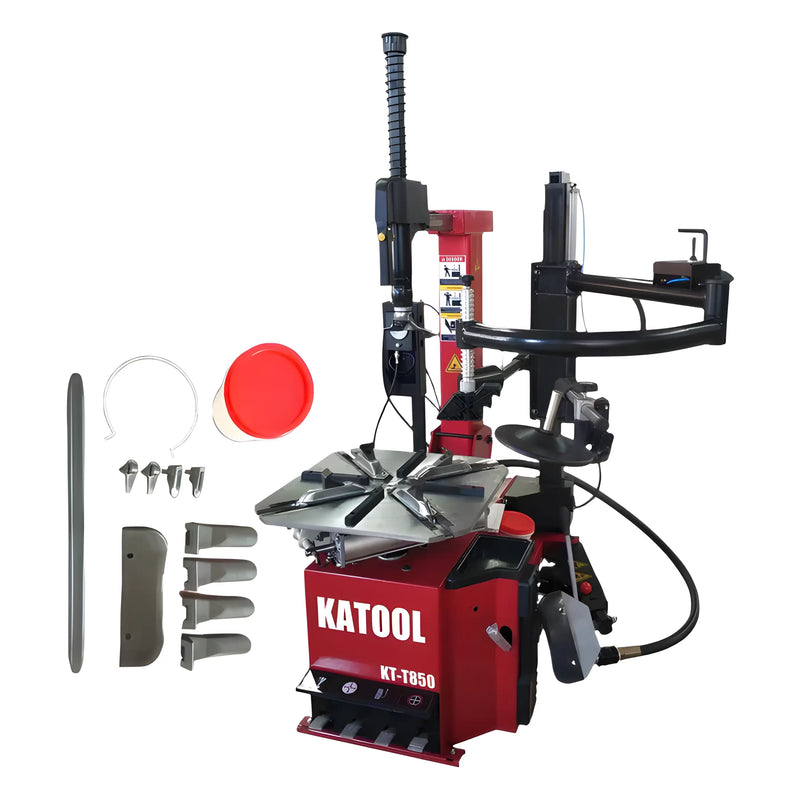 Katool Tire Changer Tilt-Arm with Accessories for Easy Tire Mounting and Demounting