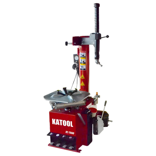 Katool Tire Changer Wheel Clamp Machine with Adjustable Arm for Easy Tire Removal and Installation