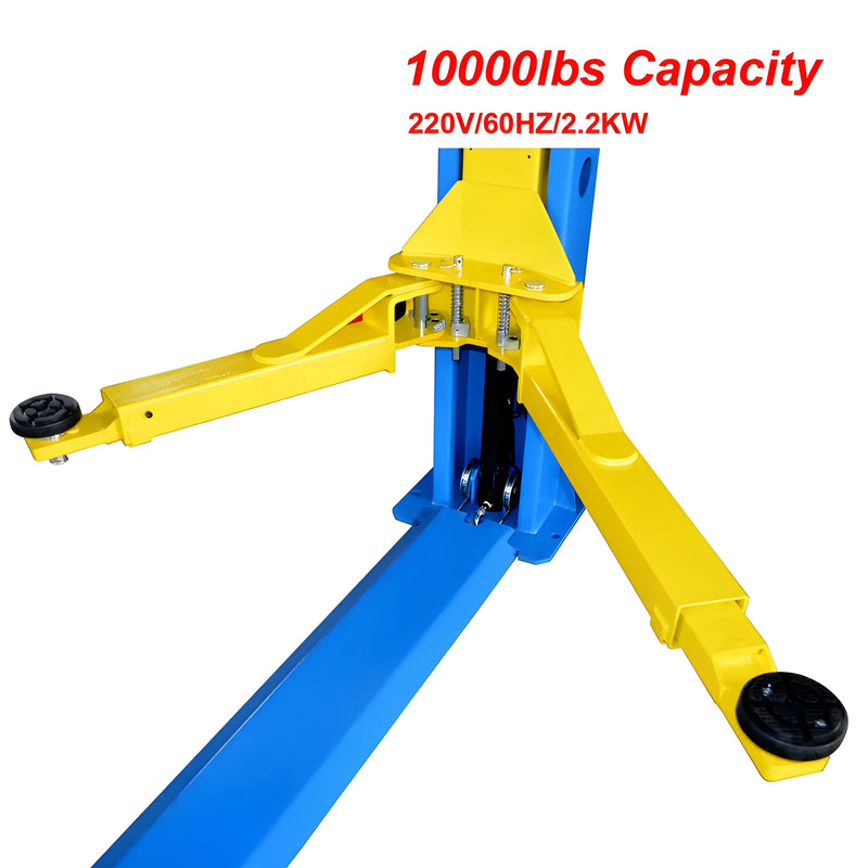 Katool Vehicle Lift with 10000lbs capacity and 220V power for efficient vehicle maintenance