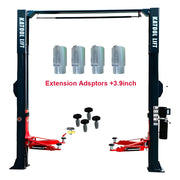 Katool Vehicle Lift with extension adaptors and accessories for enhanced lifting capacity