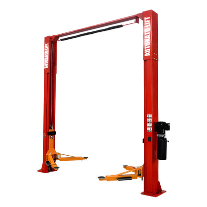Katool Vehicle Lift with sturdy red and orange design for automotive maintenance and repairs