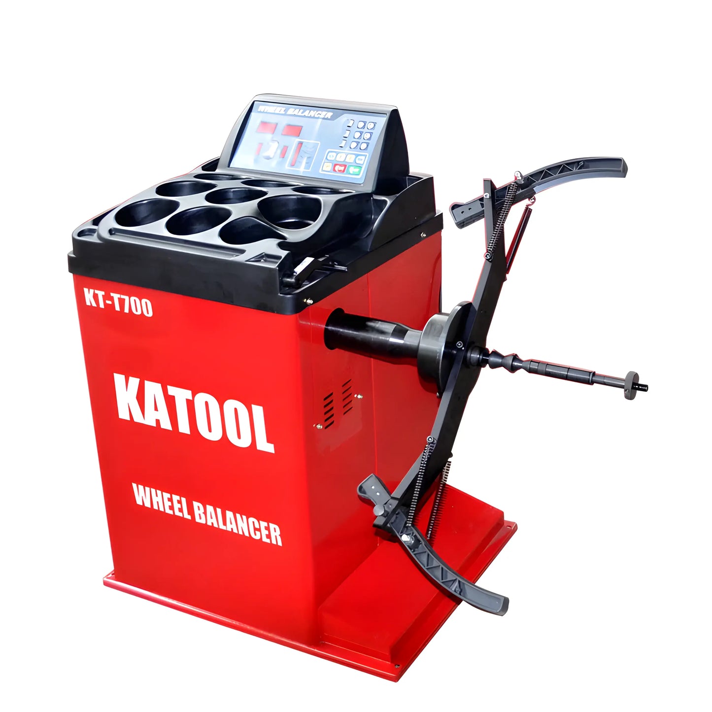 Katool Wheel Adapter for KT-T700 Wheel Balancer with Digital Display and Efficient Balancing Features