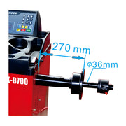Katool Wheel Balancer with Measuring Arm for Accurate Wheel Balancing and Calibration