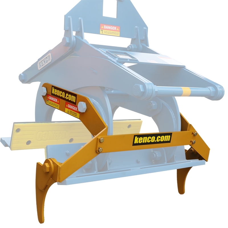 Kenco Barrier Lift Attachment for Heavy Equipment with Safe Load Handling Features