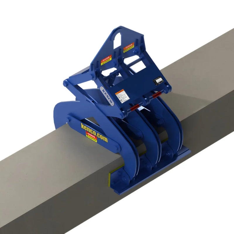 Kenco Barriers Lifting Attachment with Three Clamps for Secure Handling of Concrete Barriers