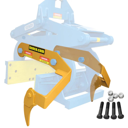 Kenco Lift Barrier Attachment for Heavy Equipment with Durable Hooks and Bolts for Secure Operation