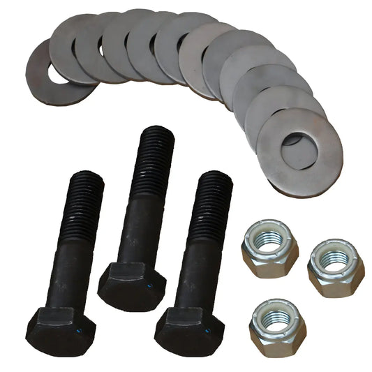 Kenco Lifting Plate Hardware Kit including bolts, washers, and nuts for secure lifting applications