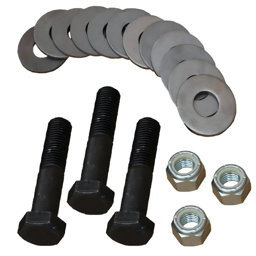 Kenco Lifting Plate Hardware Kit including bolts, washers, and nuts for secure lifting applications