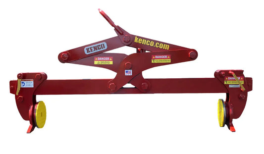 Kenco Multi-Lift Slab Lifter with Adjustable Arms for Heavy Material Handling