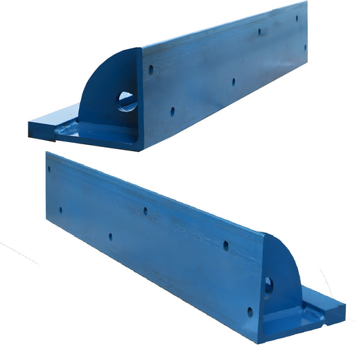Kenco Pad Angle Set in blue, perfect for stabilizing and leveling equipment during construction projects