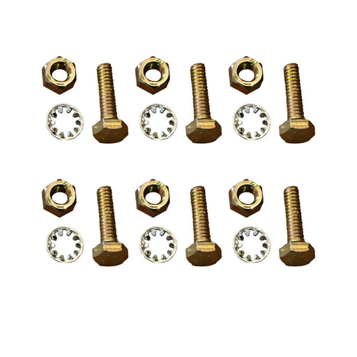 Kenco Pad Bolt Set including bolts, nuts, and washers for secure fastening