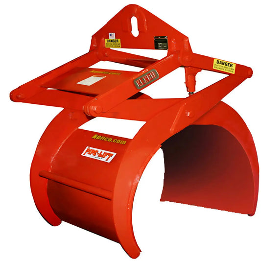 Kenco PL2750 Concrete Pipe Lift in bright orange for safe lifting of heavy concrete pipes
