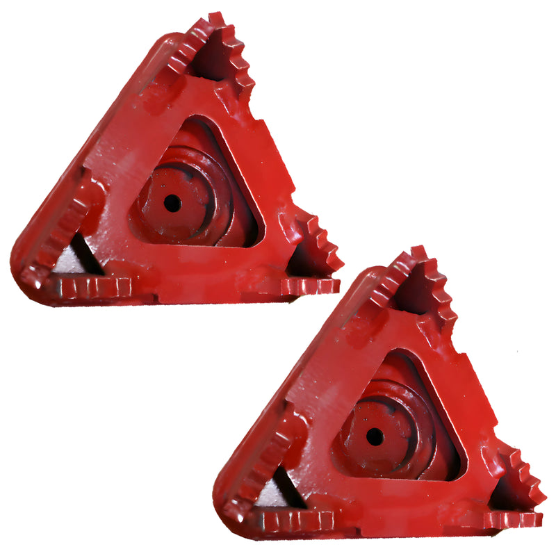 Kenco Stone Pads in red, designed for improved grip and stability on surfaces
