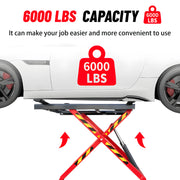 Katool KT-X66 6600 lbs Portable Mid Rise Scissor Lift katool