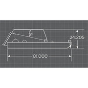 Loflin Fabrication Closed-Front Skid Steer Brush Cutter Loflin Fabrication