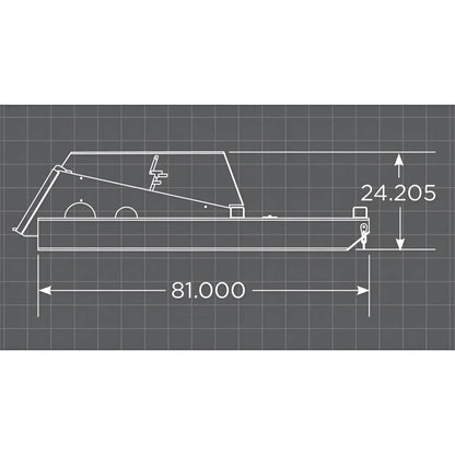 Loflin Fabrication Closed-Front Skid Steer Brush Cutter