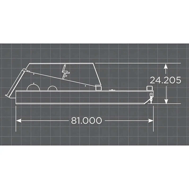 Loflin Fabrication Closed-Front Skid Steer Brush Cutter Loflin Fabrication