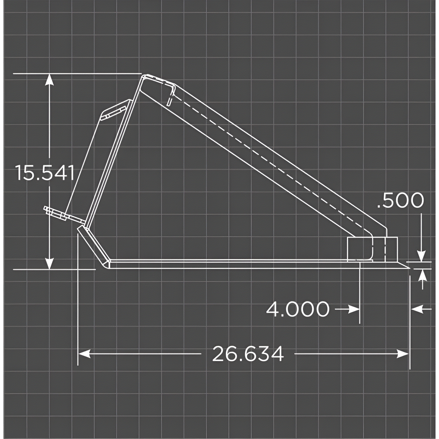 The Loflin Fabrication Compact Tractor Low Profile Bucket
