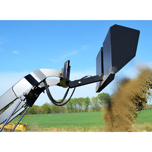 Loflin Fabrication Mini Skid Steer Front Dump Bucket