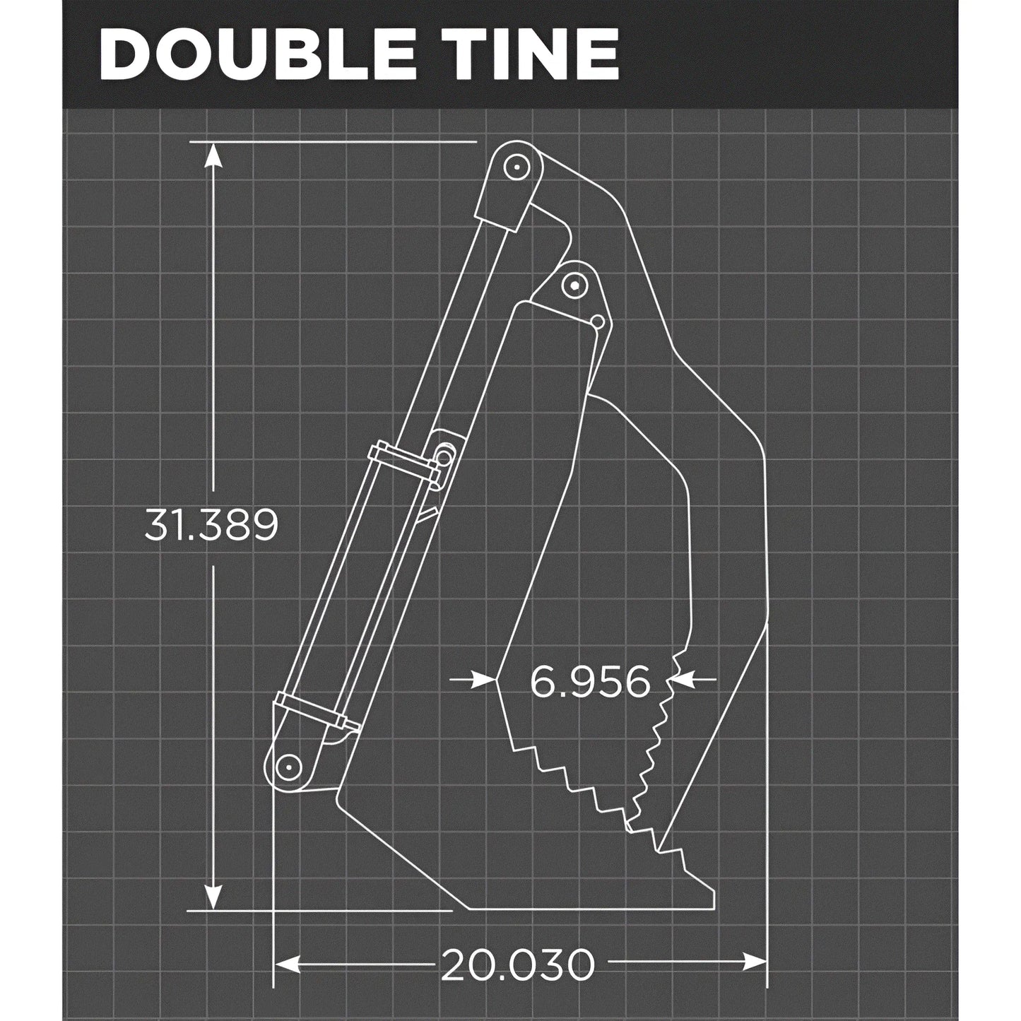 The Loflin Fabrication Compact Tractor Backhoe
