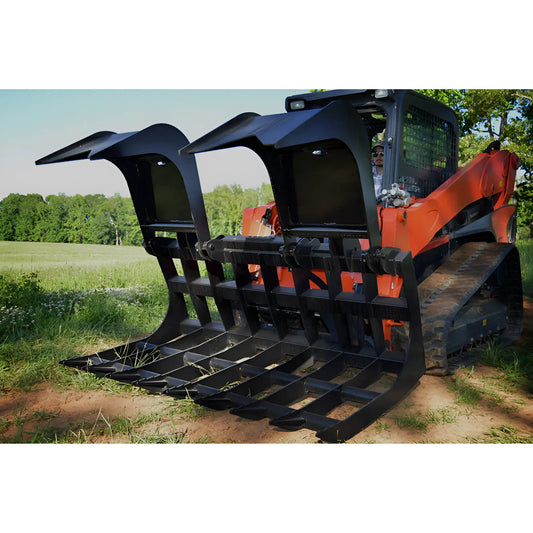 Loflin Fabrication Monster Skid Steer Root Grapple