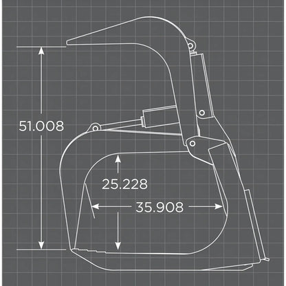 Loflin Fabrication Monster Skid Steer Root Grapple