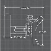 Loflin Fabrication Skid Steer 6-Way Dozer Blade Loflin Fabrication