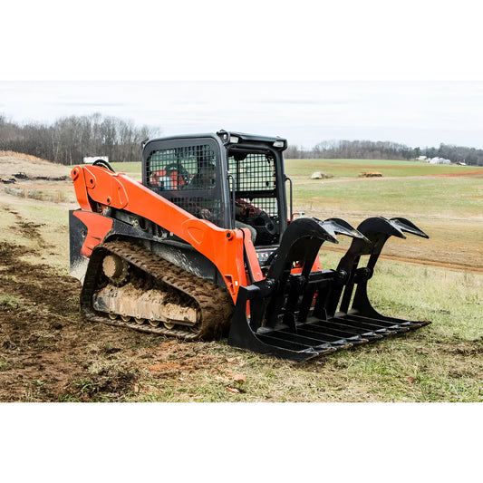 Loflin Fabrication Skid Steer Standard Duty Root Grapple
